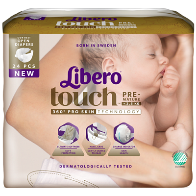 Купить Подгузники детские Libero Touch 0 до 2кг 24 шт в Украине: цена, инструкция, применение, отзывы