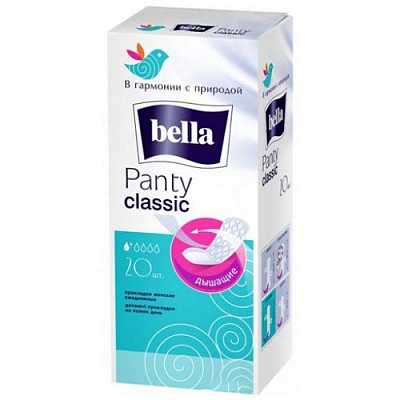 Купить Ежедневные прокладки Bella Panty Classic New 20 шт в Украине: цена, инструкция, применение, отзывы
