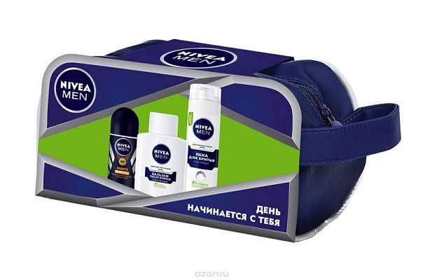 Купить Набор мужской с косметичкой Nivea Для чувствительной кожи в Украине: цена, инструкция, применение, отзывы