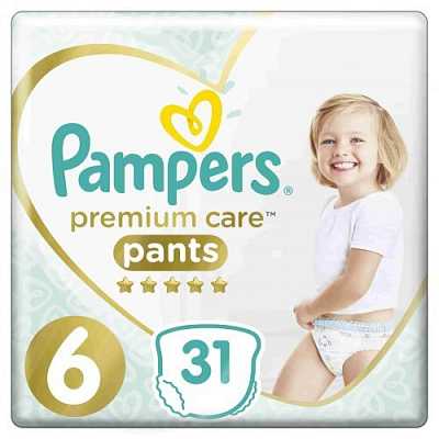 Купить Подгузники-трусики Pampers Premium Care Pants 6 15+ кг 18 шт в Украине: цена, инструкция, применение, отзывы