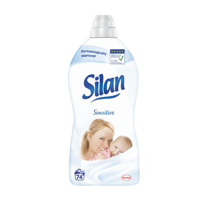 картинка Ополаскиватель для тканей Silan Sensitive алоэ и миндаль 1,850 л от магазина Аптека24