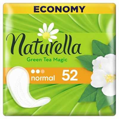 Купить Ежедневные прокладки Naturella Green Tea Magic Normal 52 шт в Украине: цена, инструкция, применение, отзывы