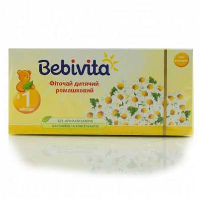 Купить Фиточай Bebivita из ромашки 30 г в Украине: цена, инструкция, применение, отзывы