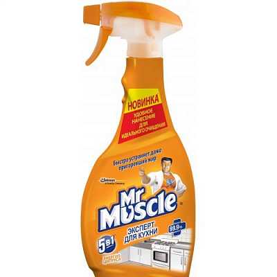 картинка Средство для мытья кухни Mr.Muscle Эксперт распылитель цитрус 500 мл от магазина Аптека24