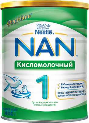 Купить Смесь Nestle NAN Кисломолочный 3 с 12 месяцев 400 г в Украине: цена, инструкция, применение, отзывы