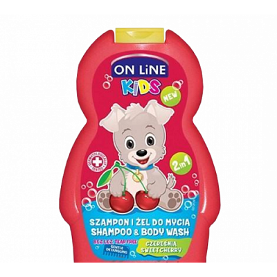Купить On Line Шампунь для детей Sweet Cherry 250 мл в Украине: цена, инструкция, применение, отзывы
