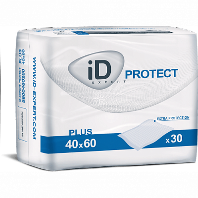 картинка Пеленки ID Protect Plus 40х60 см 30 шт от магазина Аптека24