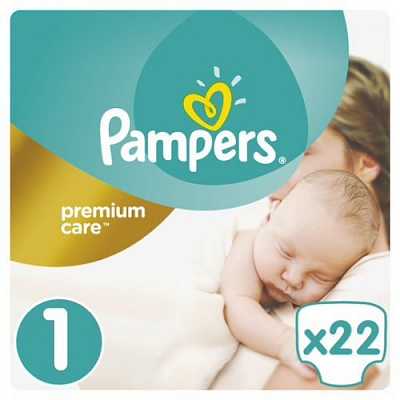 Купить Подгузники Pampers Premium Care Newborn 2-5 кг, 22 шт в Украине: цена, инструкция, применение, отзывы