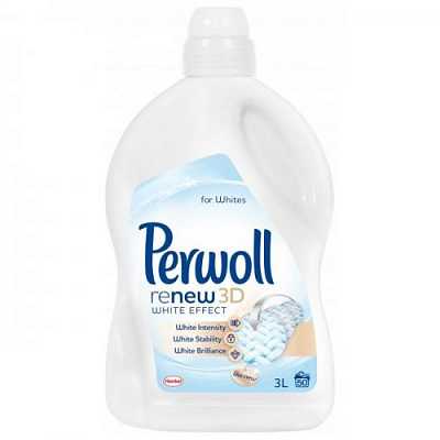 картинка Жидкое средство для стирки Perwoll White 3 л от магазина Аптека24