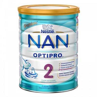 Купить Смесь NAN 2 молочная сухая с 6 месяцев 400г в Украине: цена, инструкция, применение, отзывы