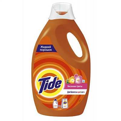 картинка Жидкий стиральный порошок Tide Весенние цветы, 1,235л от магазина Аптека24