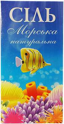 Купить Карапуз Соль морская натуральная  Аквариум 500 г в Украине: цена, инструкция, применение, отзывы