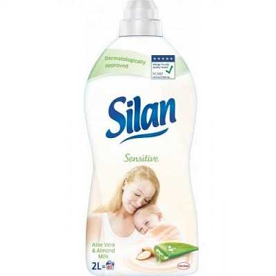 картинка Ополаскиватель для тканей Silan Алоэ та мигдальное молоко 2л от магазина Аптека24