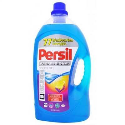картинка Жидкое средство для стирки Persil Professional Color Gel 77 стирок 5,082 л от магазина Аптека24