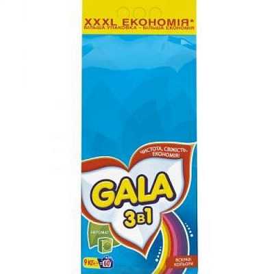 картинка Стиральный порошок Gala Яркие цвета Автомат 9 кг от магазина Аптека24
