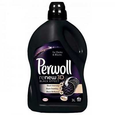 картинка Жидкое средство для стирки Perwoll Black 3 л от магазина Аптека24
