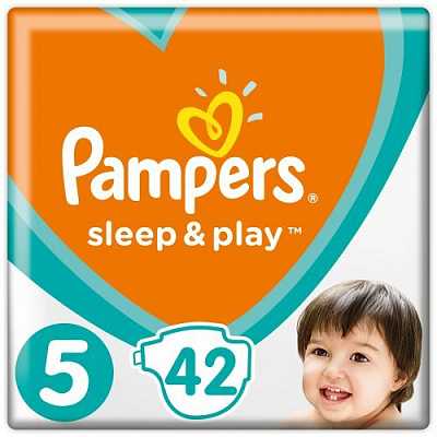 Купить Подгузники Pampers Sleep &amp; Play Размер 5 (Junior) 11-16 кг, 42 подгузника в Украине: цена, инструкция, применение, отзывы