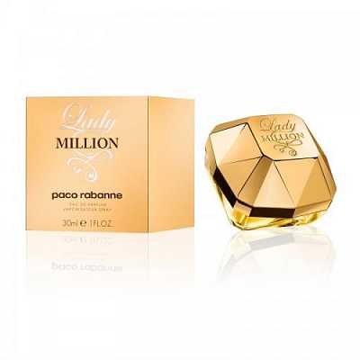 Купить Paco Rabanne Lady Million Парфюмированная вода 30 ml в Украине: цена, инструкция, применение, отзывы