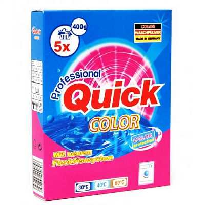 картинка Стиральный порошок Quick color 400 г от магазина Аптека24