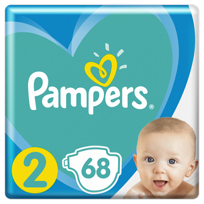 Купить Подгузники Pampers New Baby-Dry Размер 2 (Mini) 3-6 кг, 68 подгузников в Украине: цена, инструкция, применение, отзывы