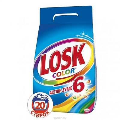 картинка Стиральный порошок Losk Color автомат 3 кг от магазина Аптека24