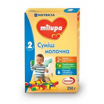 Купить Молочная смесь Milupa 2 350 г в Украине: цена, инструкция, применение, отзывы