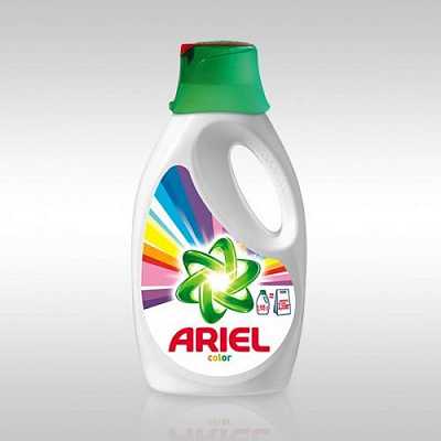 картинка Жидкое средство для стирки (гель) Ariel 975 мл color от магазина Аптека24