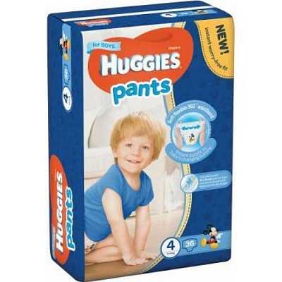 Купить Подгузники-трусики детские Huggies Pants Box (4) 9-14 36 шт для мальчиков в Украине: цена, инструкция, применение, отзывы