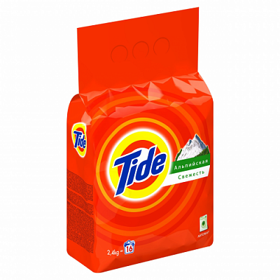 картинка Стиральный порошок Tide Альпийская свежесть 2,4 кг Автомат от магазина Аптека24