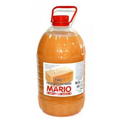 картинка Жидкое хозяйственное мыло Mario 72% 5 л от магазина Аптека24