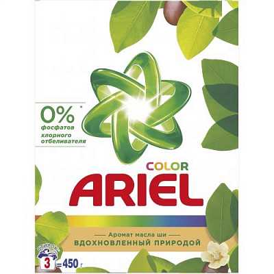 картинка Стиральный порошок Ariel Аромат Масла Ши 450 г от магазина Аптека24