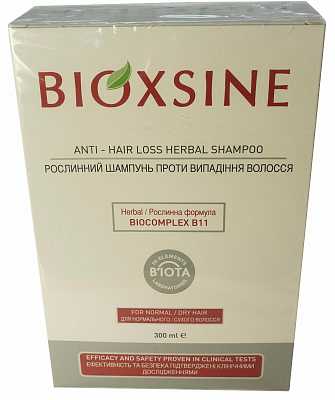 Купить Биоксин (Bioxsine) для сухих и нормальных волос 300 мл шампунь в Украине: цена, инструкция, применение, отзывы