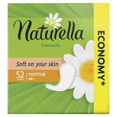 Купить Ежедневные гигиенические прокладки Naturella Camomile Normal 52 шт в Украине: цена, инструкция, применение, отзывы