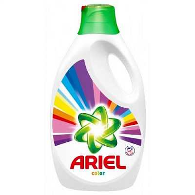 картинка Жидкий стиральный порошок Ariel Color, 2,6 л от магазина Аптека24