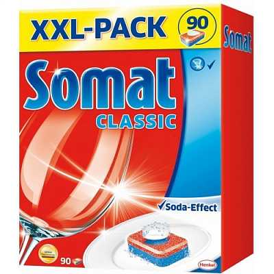 картинка Таблетки для посудомоечной машины Somat Classic 90 шт. от магазина Аптека24