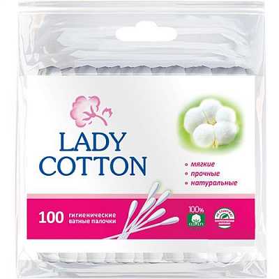 Купить Палочки ватные Lady Cotton №100 в Украине: цена, инструкция, применение, отзывы