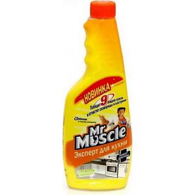 картинка Средство для мытья кухни Mr.Muscle Эксперт запаска лимон 450 мл от магазина Аптека24